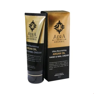کرم مرطوب کننده دست و ناخن آدرا مدل Argan Oil حجم 75 میلی لیتر