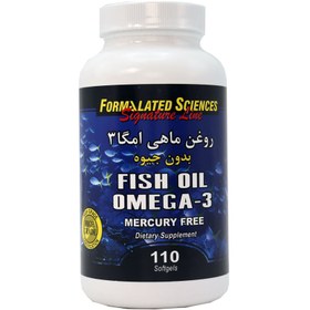 کپسول روغن ماهی امگا ۳ فرمولیتد ساینسز بدون جیوه